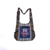Hand Print and Embroidery Print Bohemian Hippie Bag
