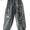 Mushroom Stone Wash Hippie Trouser