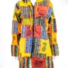Patchwork Large Size Jacket