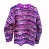 Hippie Handmade Rainbow 100 % Wool Stripe Jumper