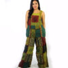 Hippie Handmade Patchwork Jumpsuit-Women’s Style Guide