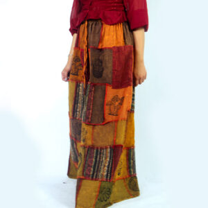 Hippie Patchwork Palazzo Pants