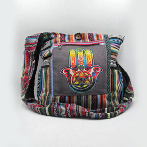 Hippy Handmade Side Crossbody Shoulder Bag | Bohemian Mens Womens Travel gypsy banjara Tote Handbag