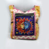 Cotton Hippie Handmade Celestial Sun and Moon Print Crossbody Bag