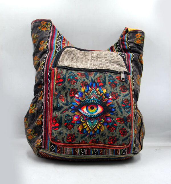 Hippie Handmade Fairtrade Crossbody Bag Unique Boho Design