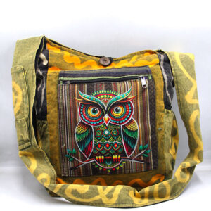 Hippie Handmade Wool Embroidered Boho Gheri Shoulder Bag