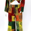 Hippie Patchwork Palazzo dress Set