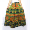Hippie Batik Wrap Skirt – Bohemian Festival, Beach & Yoga Style