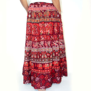 Handcrafted Boho Batik Wrap Skirt – All Sizes | Wholesale & Manufacture in Nepal