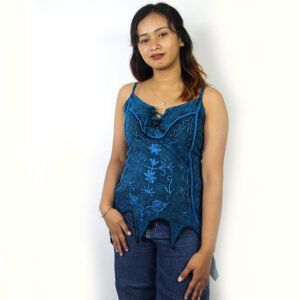 Ladies Top with Lace Design