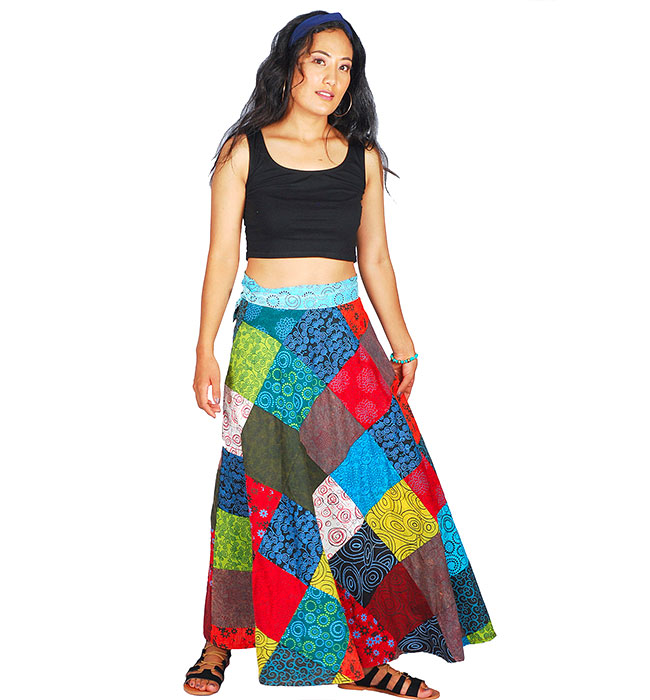Hippie Patchwork Cotton Wrapper