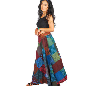 Hippie Long Patchwork Cotton Wrapper