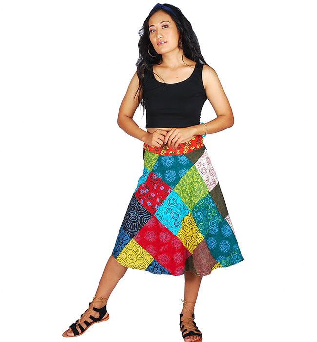 Hippie Patchwork Cotton Wrapper