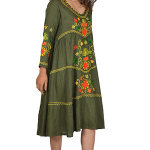 Peace & Love Maxi Dress – Vintage Hippie Vibes