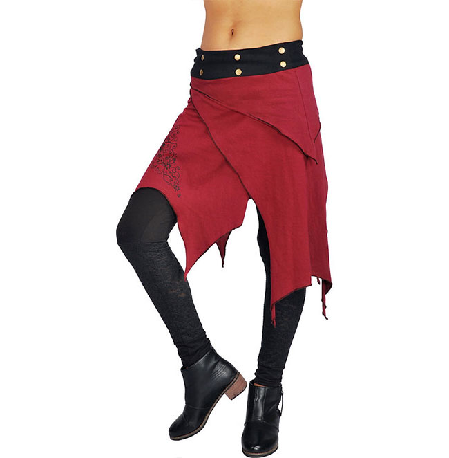 Bohemian Cotton Wrap Skirt – Hippie Pixie Style