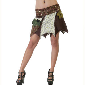 Hippie Style Pixie Wrap Mini Skirt