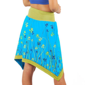 Cotton Pixie Skirt – Tribal Boho Mini for Gypsy Vibes