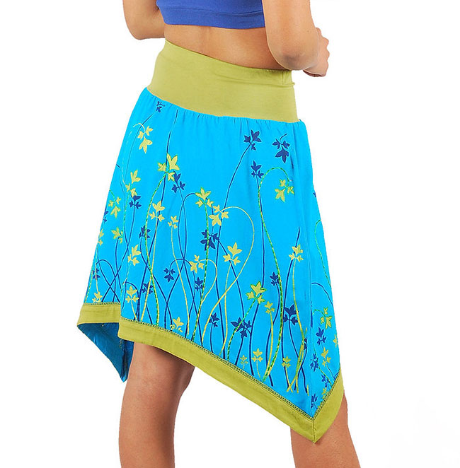 Cotton Pixie Skirt – Tribal Boho Mini for Gypsy Vibes
