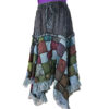 Wholesale Hippie Patchwork Lace Skirt – Vintage Bohemian Clothing Handmade in Nepal