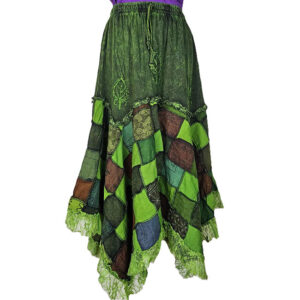 Wholesale Hippie Patchwork Lace Skirt – Vintage Clothing