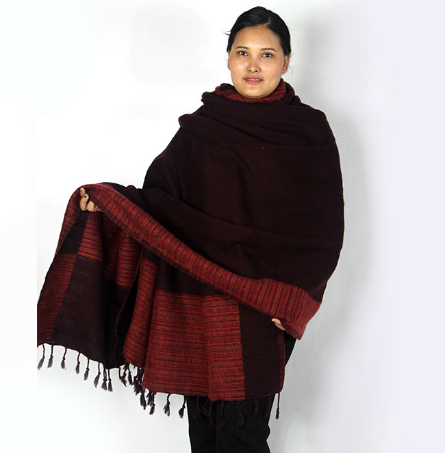 Traditional Tibetan Yak Wool Blanket