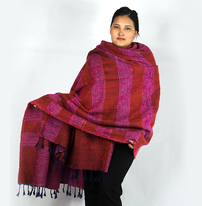 Traditional 100% Yak Wool Blankets Wholesale – Cozy Himalayan Boho Style