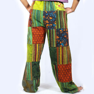 Bohemian Hippie Gheri Patchwork Pants – Festival & Yoga Wear