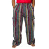 Handmade Gheri Cotton Hippie Cargo Pants – Unisex Boho Festival Trousers with Multiple Pockets