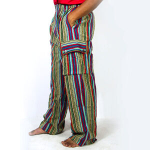 Gheri Cotton Cargo Pants – Handmade Hippie Eco-Friendly Pants