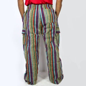 Gheri Cotton Cargo Pants – Handmade Hippie Eco-Friendly Pants
