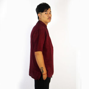 Vintage Vibes: Hippie Cotton Half Shirt – Handcrafted & Fair-Trade