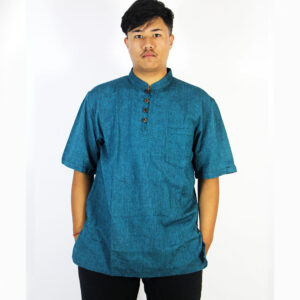 Fair-Trade Handmade Hippie Cotton Men Shirt