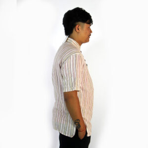 Natural Color Handmade Cotton Half Shirt – Stonewashed Soft