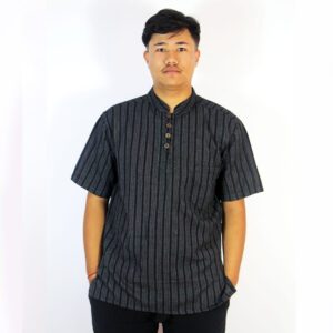 Handcrafted Bohemian Cotton Shirt – Vibrant Hippie Style