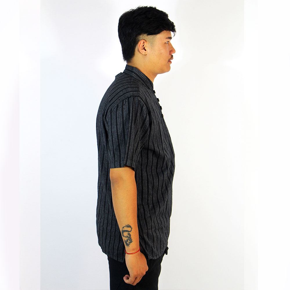 Handcrafted Bohemian Cotton Shirt – Vibrant Hippie Style