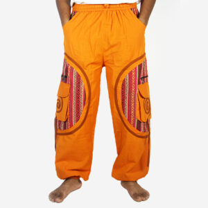 Boho Gheri Cotton Hippie Pants | Handmade Ethnic Trouser for Men & Women | Festival & Streetwear