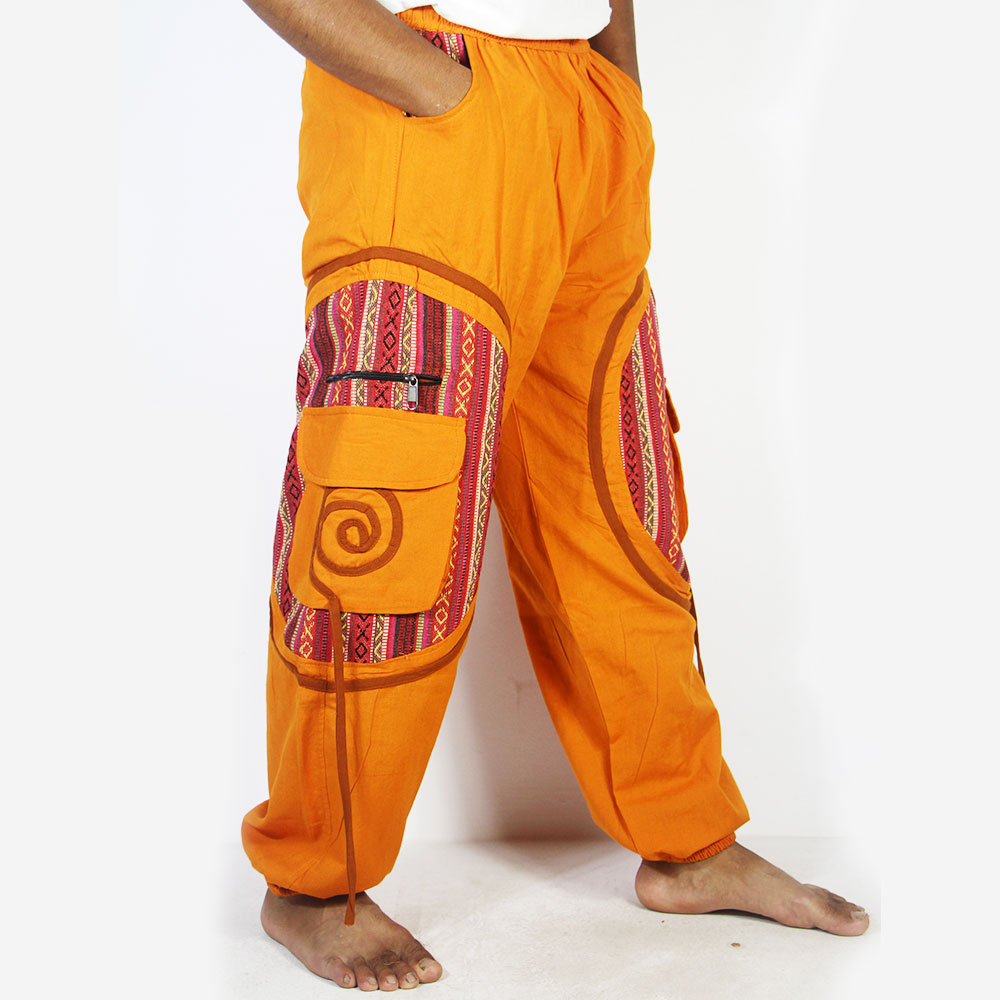Boho Gheri Cotton Hippie Pants | Handmade Ethnic Trouser for Men & Women | Festival & Streetwear