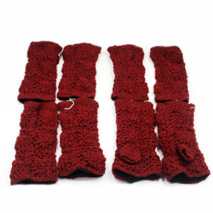 Wholesale 100% New Zealand Wool Wrist Warmers | Hand-Knitted, Fleece-Lined & Cozy Boho Style