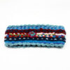 Handmade Nepal Wool Crochet Headband – Boho Winter Ear Warmer with Fleece Lining