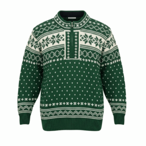 Hand-Knitted Himalayan Wool Jumper | 100% Pure Wool Nordic Pattern Sweater | Warm Winter Knitwear Wholesale