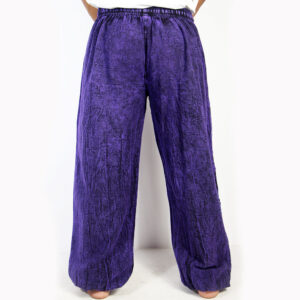 Unisex Himalayan Cotton Cargo Trousers | Boho Hippie Festival Pants | Handmade Nepalese Clothing