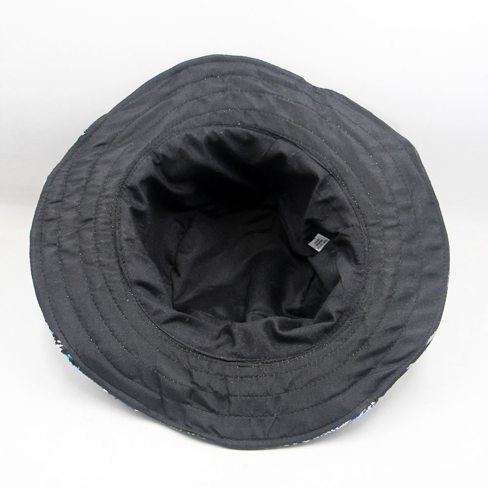 Hemp Patchwork Multicolored Mushroom Hat Made in Nepal