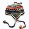 Hippie Sherpa Wool Hat – Warm Earflap Snow Beanie | Handmade Boho Winter Gear from Nepal
