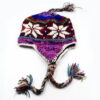Handmade Himalayan Sherpa Earflap Wool Hat – Boho Winter Beanie with Braided Tassels | Made in Nepal