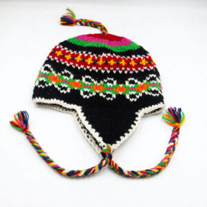 Hand-Knitted Fleece-Lined Sherpa Hats with Ear Flaps | Nepal Handmade Wholesale Hats