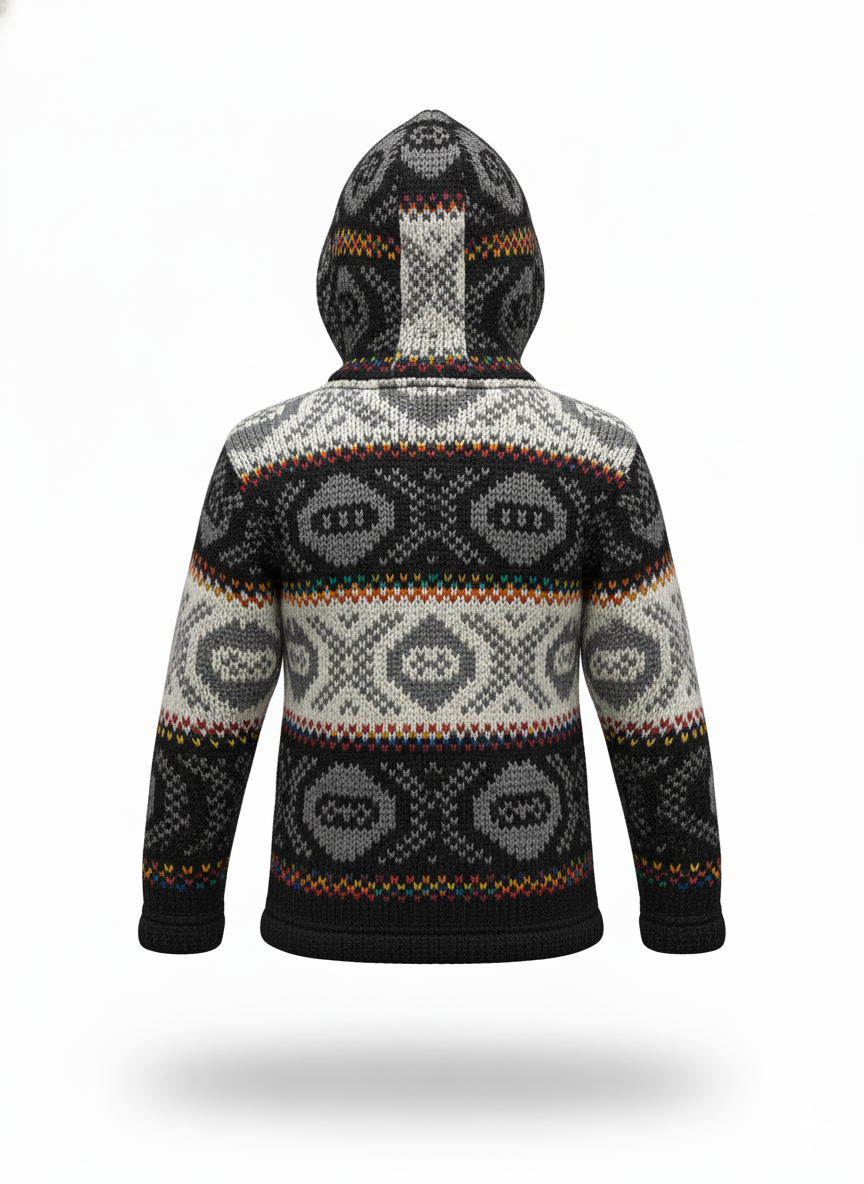 Himalayan Kids Wool Jacket | 100% New Zealand Wool | Hand-Knitted | Wholesale