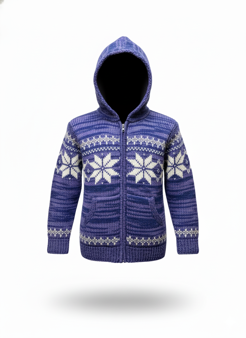 Boho Design Children Wool Jacket | New Zealand Wool | Himalayan Handmade | Bulk