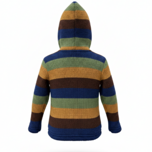 Warm Wool Children Jacket | 100% New Zealand Wool | Hippie Style | Global Wholesale