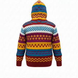 Colorful Hippie Kids Wool Jacket | New Zealand Wool | Handmade | Worldwide Supply