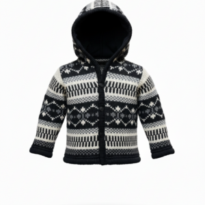 Hand-Knitted Wool Children Jacket | Himalayan Boho Style | Fair Trade Wholesale